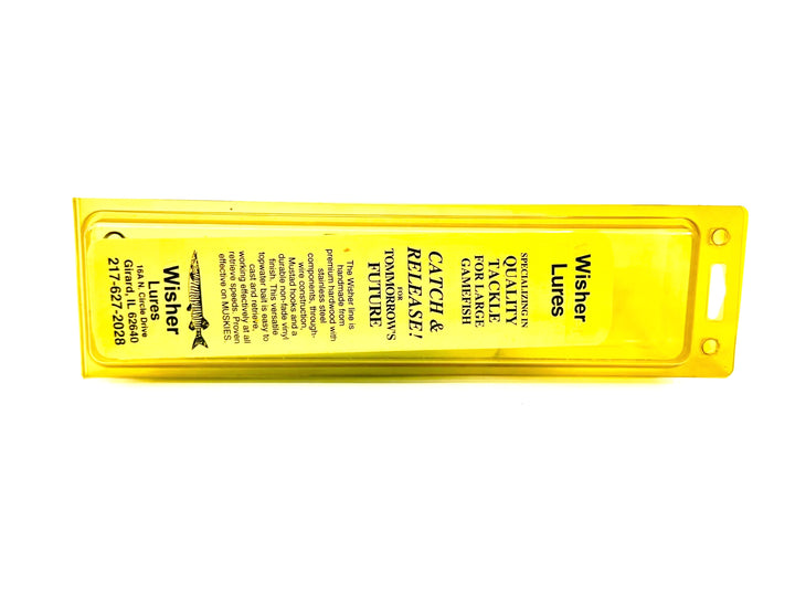 Wisher Lures Wisher Magnum, Blue/White Belly Color on Card