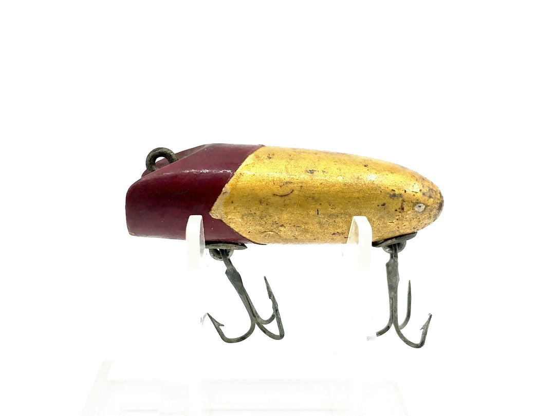 South Bend Midge-Oreno Repainted, Red/Gold Color