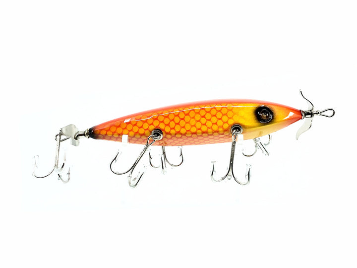 Musky Dan (XXX Lures) 5 Hook Pentagon Lure, Goldfish Color