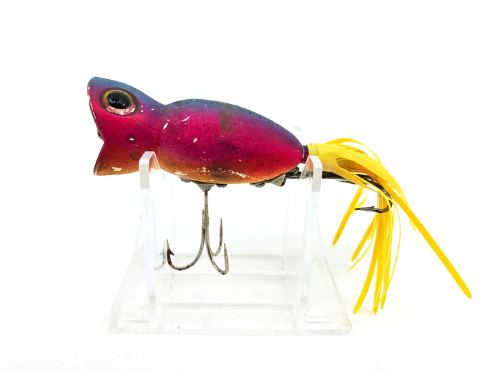 Arbogast Hula Popper, Firey Sunrise Color