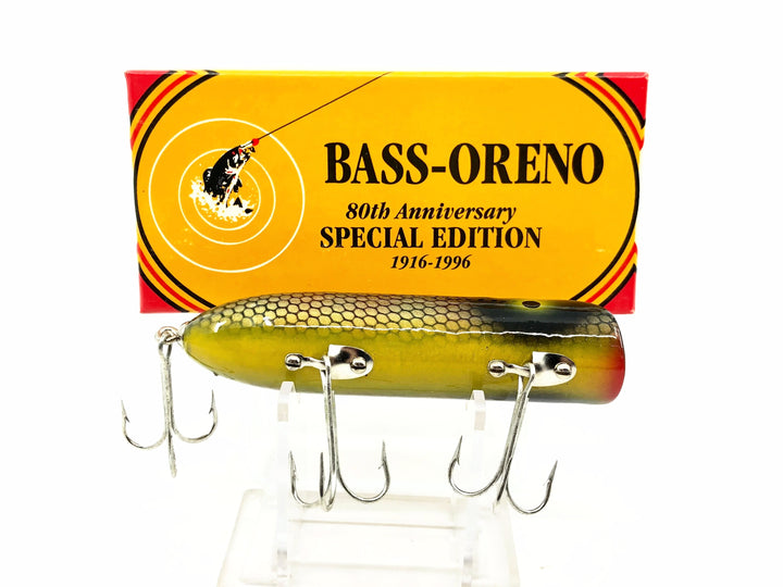 Luhr-Jensen South Bend 80th Anniversary Bass-Oreno Perch Color New in Box