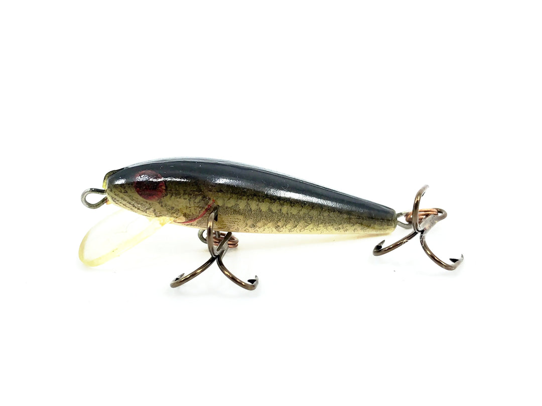 Rebel F49 Ultra Light Floating Minnow, #76 Naturalized Bass Color