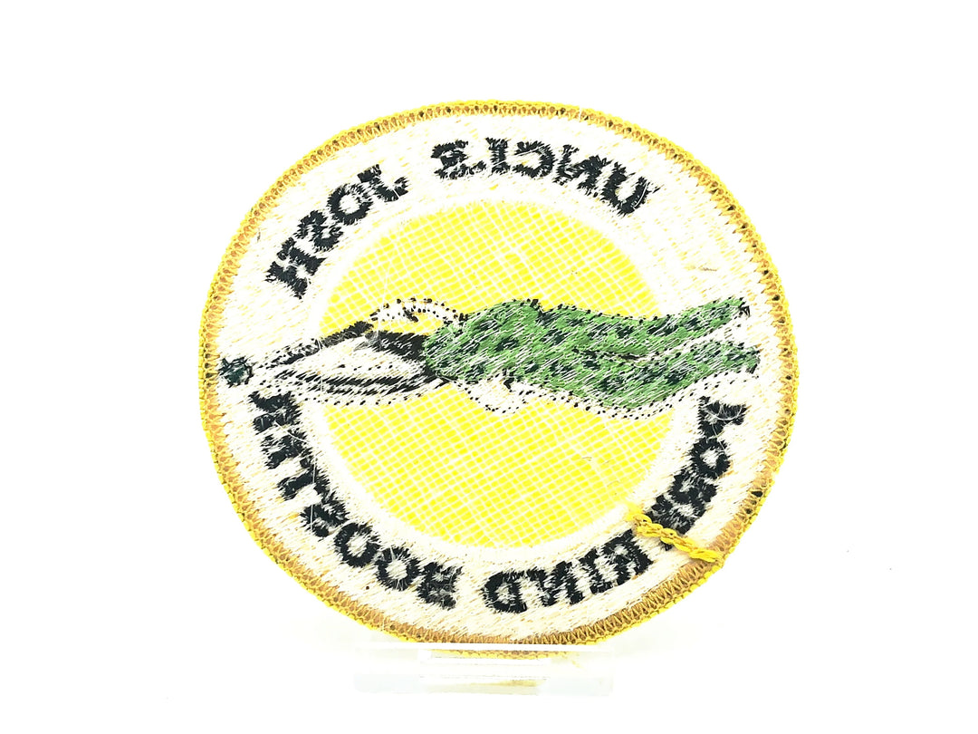 Uncle Josh Pork Rink Boosters Vintage Fishing Patch