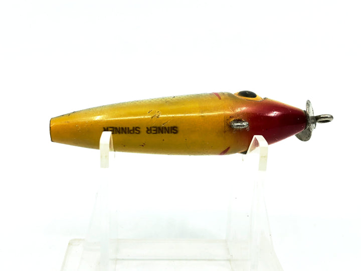 Gudebrod Golden Eye Sinner Spinner, Black Minnow Color