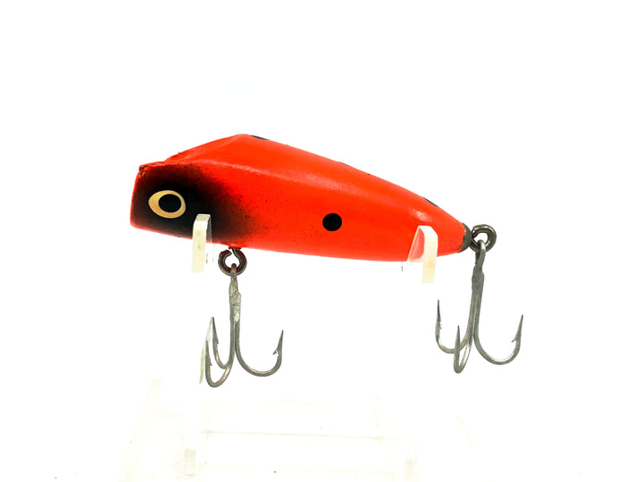 Eppinger Dardevle Osprey Bass Plug, Orange/Black Spots Color