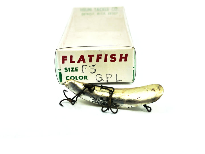 Helin Flatfish F5, GPL Gold Plated Color in Box