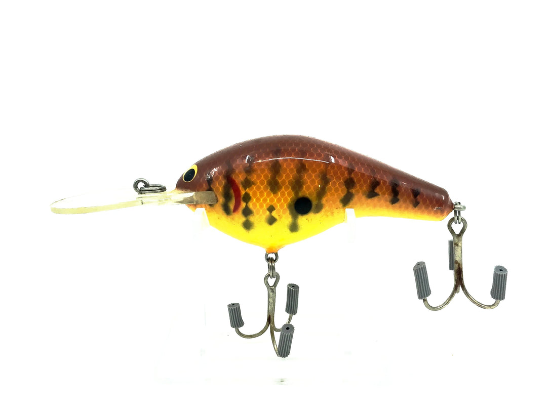 Bagley Diving B3 DB3-DC9, Dark Crayfish on Chartreuse Color