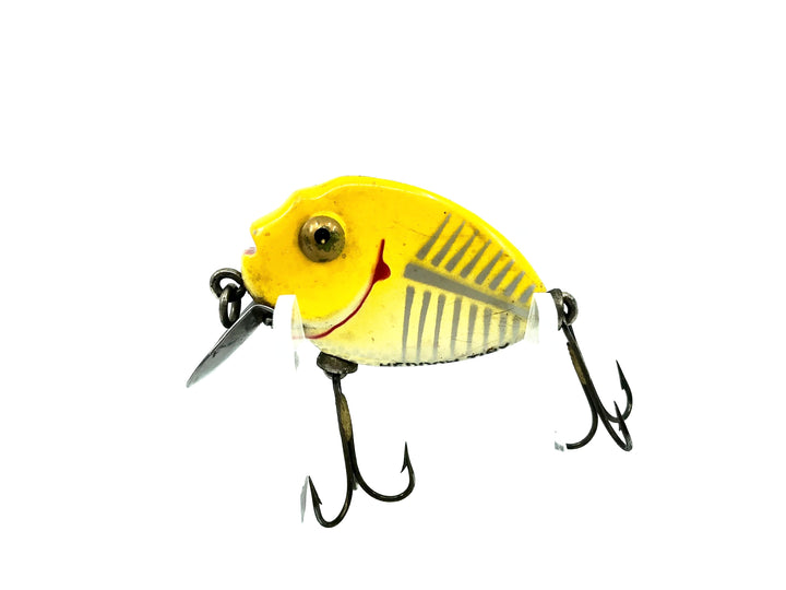 Heddon Tiny Punkinseed 380 XRY Yellow Shore Minnow Color Gold Eyes