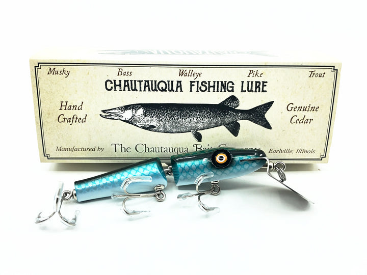 Chautauqua Custom Jointed Pikie Minnow, Jade Dragon Color