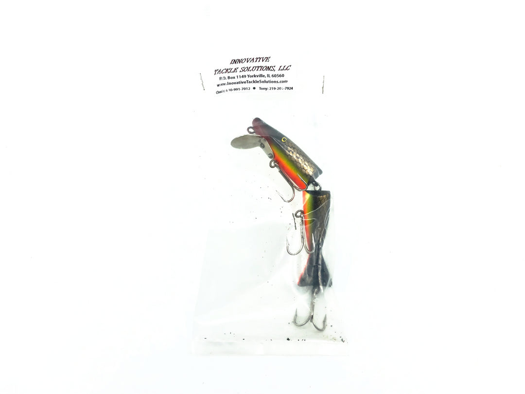 Radtke Pike Minnow, Crawdad Color on Card