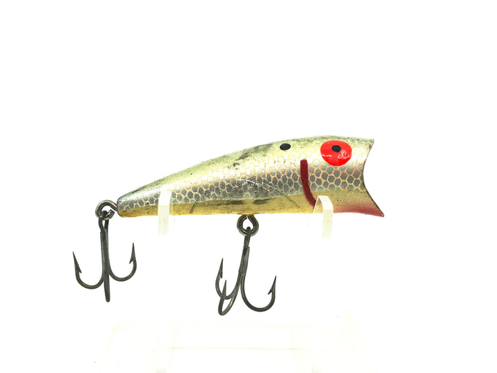 Bomber Popper 2T, #40 Silver Shad Color