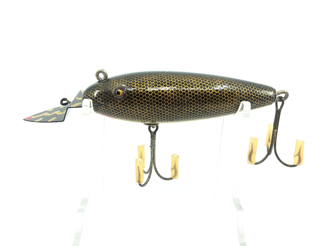 Bill Howington "Ol Bill" Repaint Creek Chub Wiggler 100, Imitation Toad Van Houton Lip