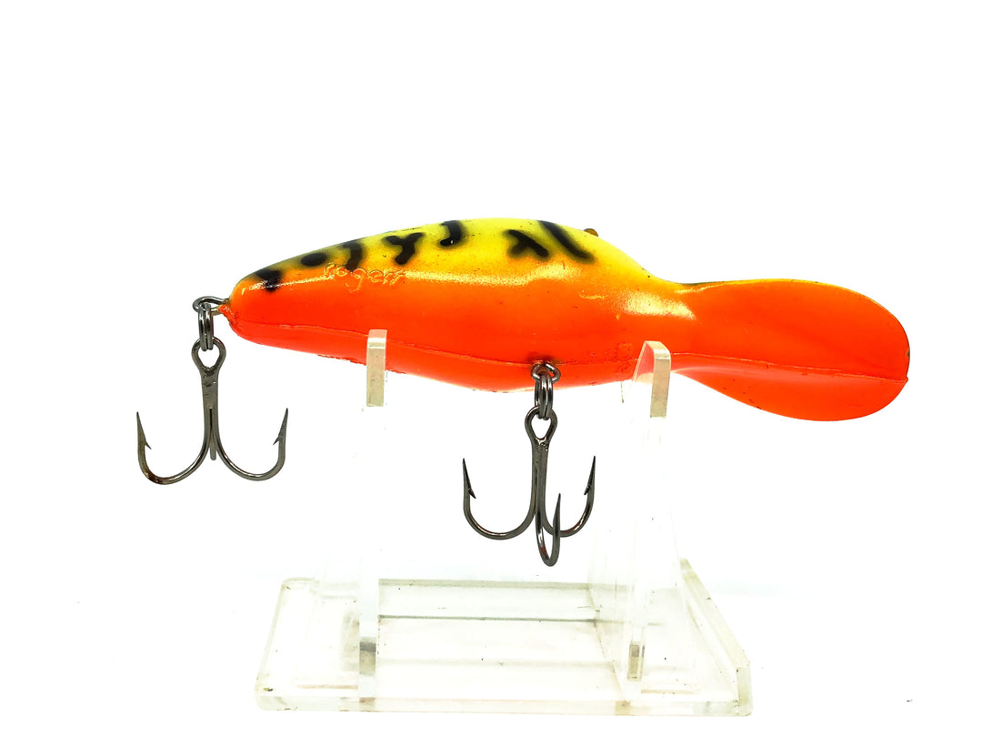 Roger's Deep Big Jim, Chartreuse/Orange Crawdad Color