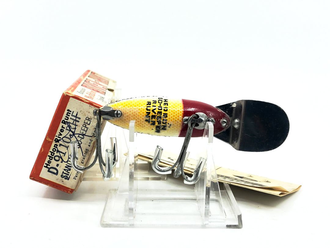 Heddon River Runt Spook Go-Deeper, D-9110-RHF Red Head Flitter Color with Box and Paperwork