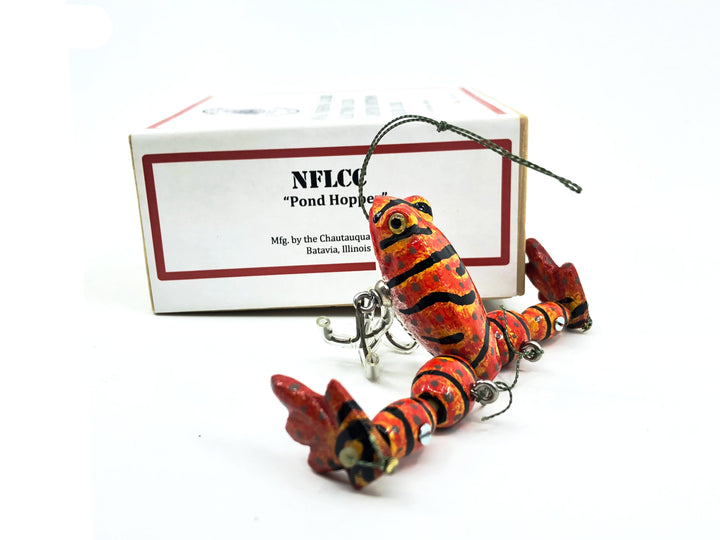 NFLCC Collectors Club 2014 Limited Edition Club Chautauqua Custom Pond Hopper, Special Orange Poison Dart Frog Color