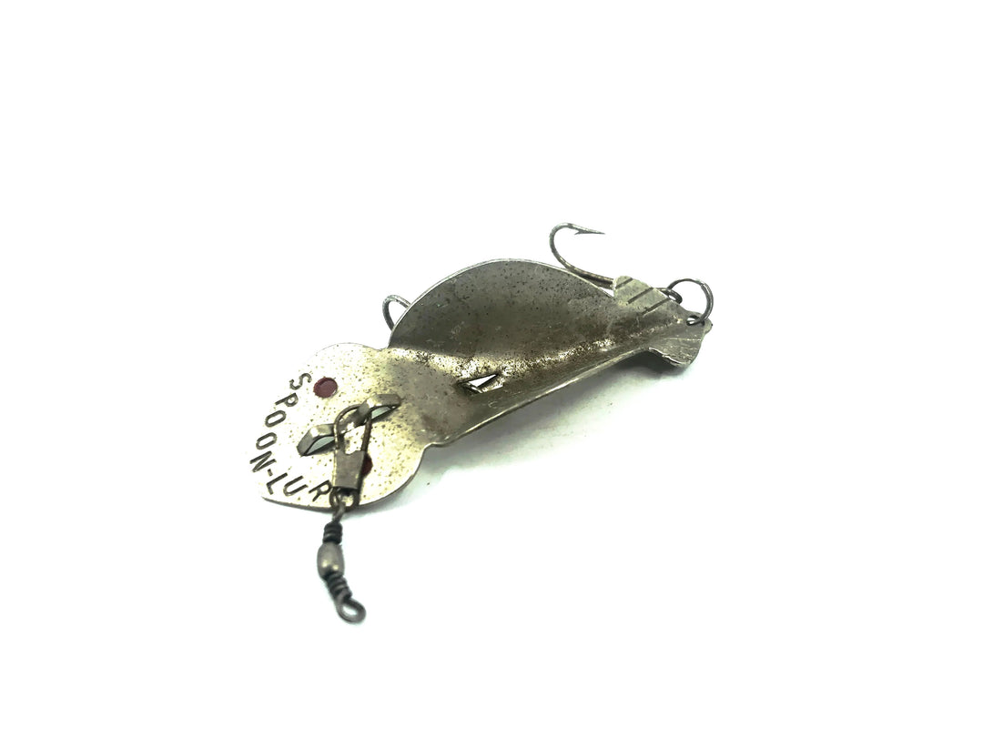 Buck Perry Spoonplug, Silver Color