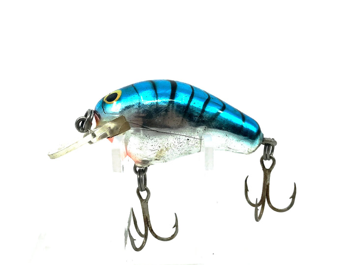 Bagley Kill'r B1 KB1, FS7 Blue Silver Chrome/Tiger Stripes Color