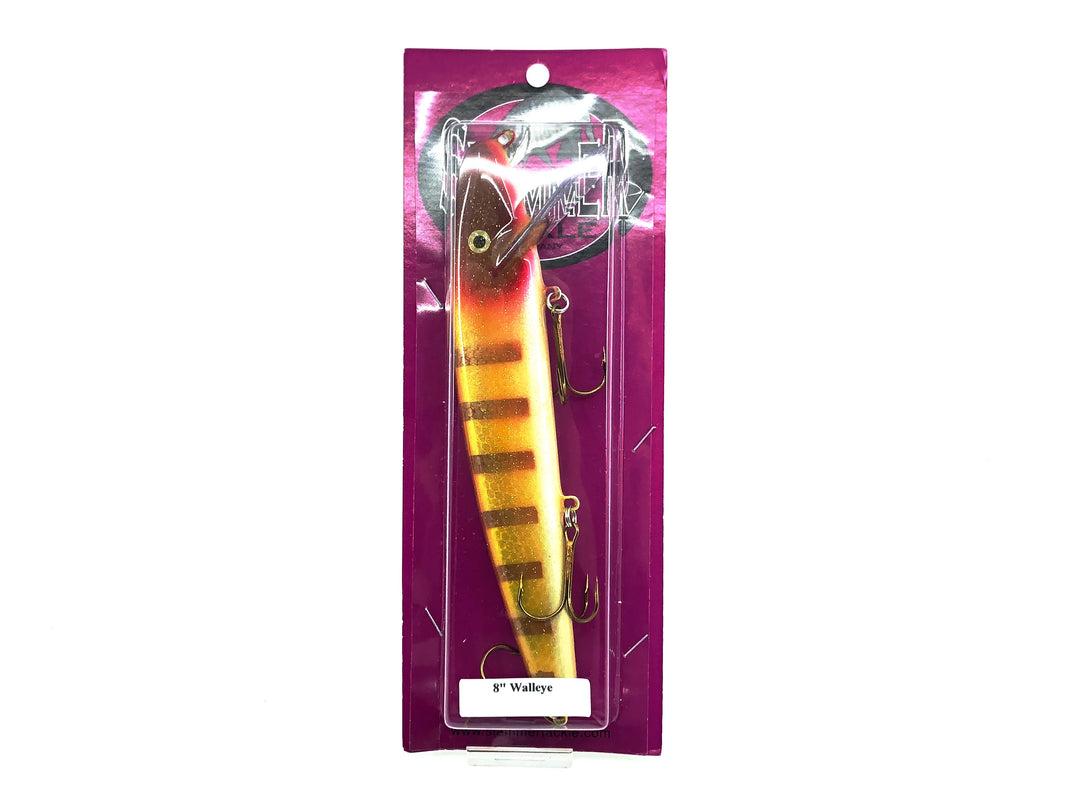 Slammer 8" Musky Lure, Walleye New on Card Old Stock