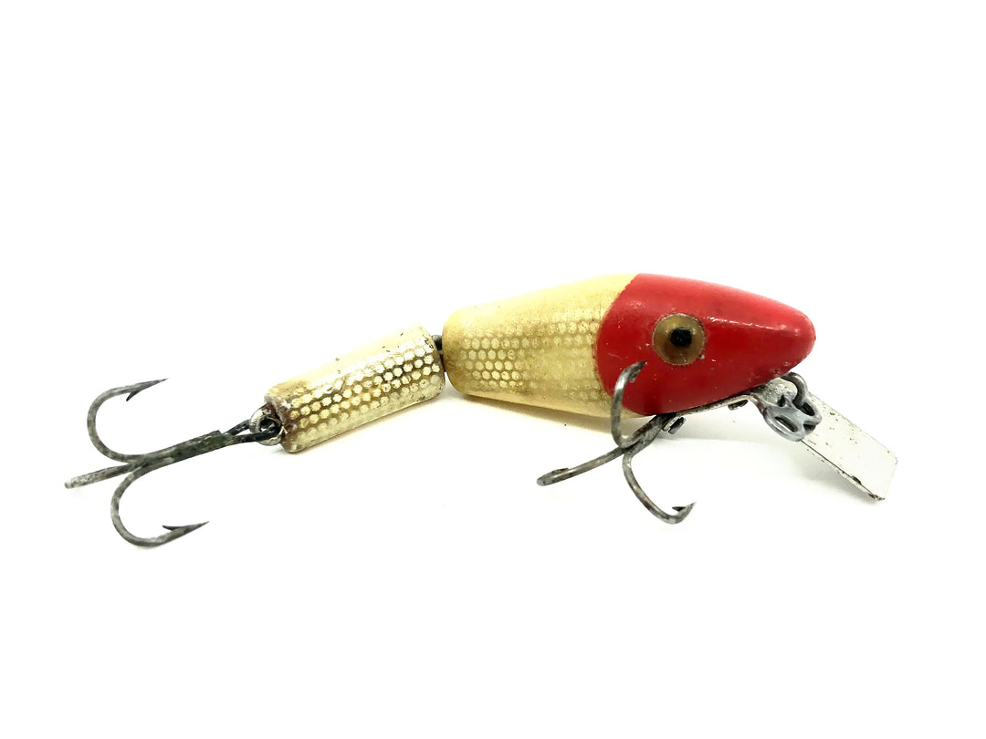 L & S Model 15 Sinker, Red Head/White/Silver Scale Color