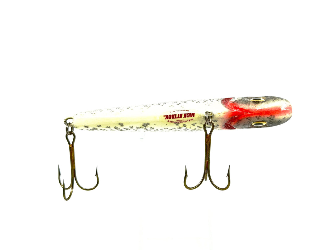 K.E. Enterprises Jack Attack Musky Lure, Crappie Color
