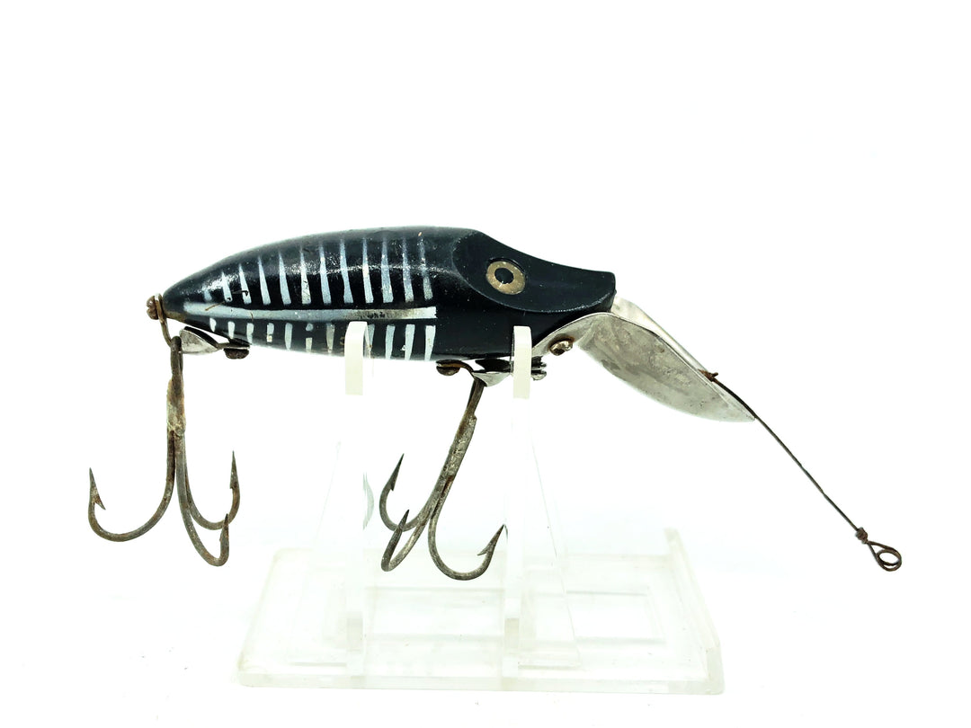 Heddon Go Deeper River Runt Scoop Lip, XBW Black Shore Minnow Color