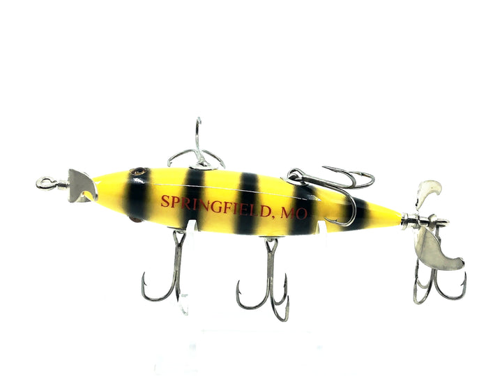Little Sac Bait Company Meramec Minnow Bumblebee Color Wooden Box