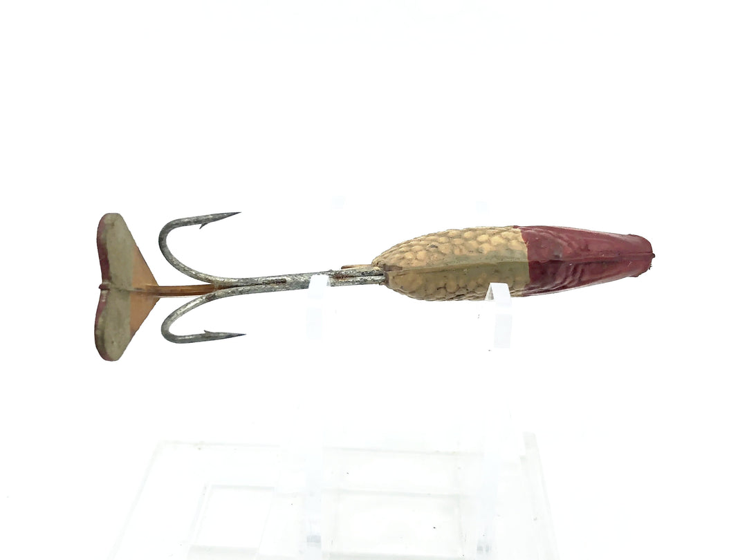 Vivif-Made in France Vintage Lure, Red Head/White Color