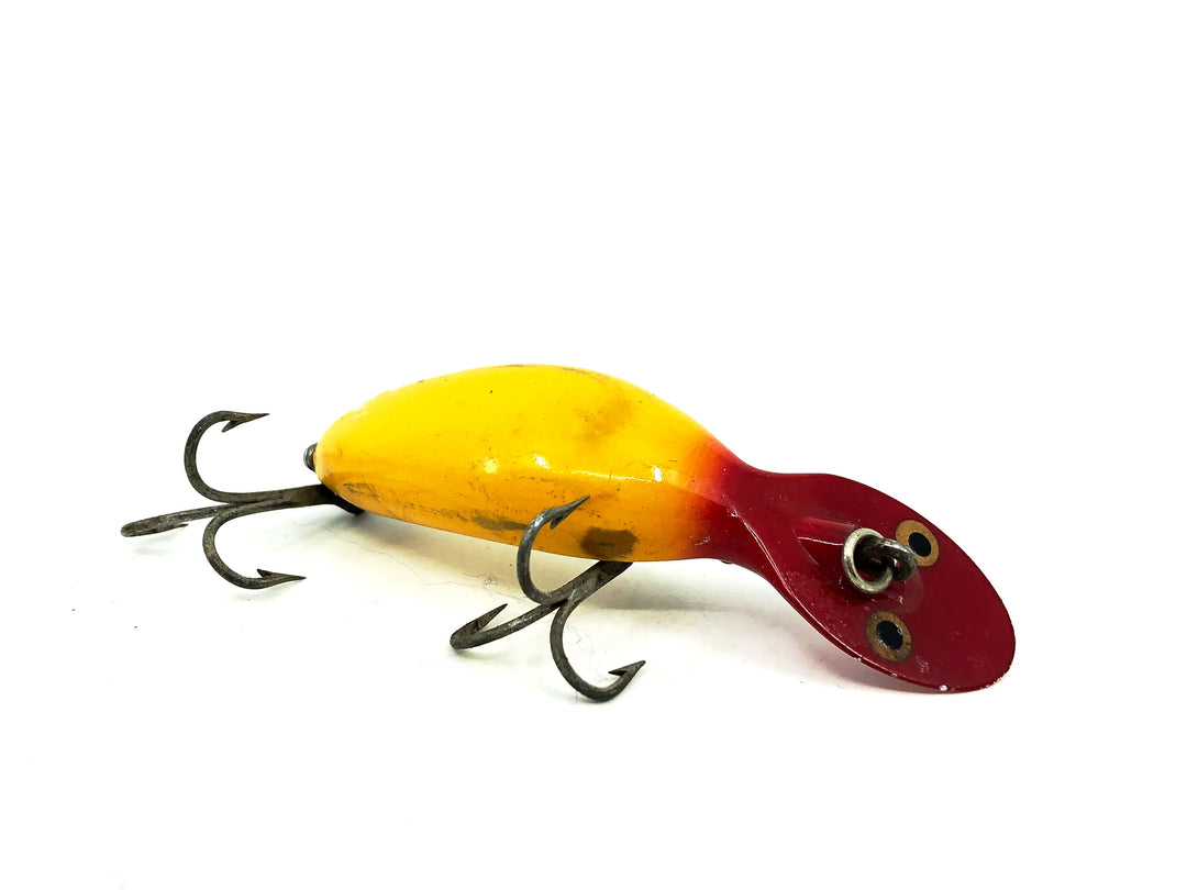 Heddon Tadpolly, YRH Yellow Red Head Color