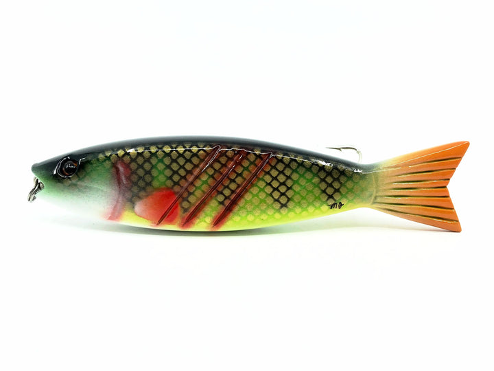 Chautauqua Deluxe Injured Minnow, Yellow Perch Color
