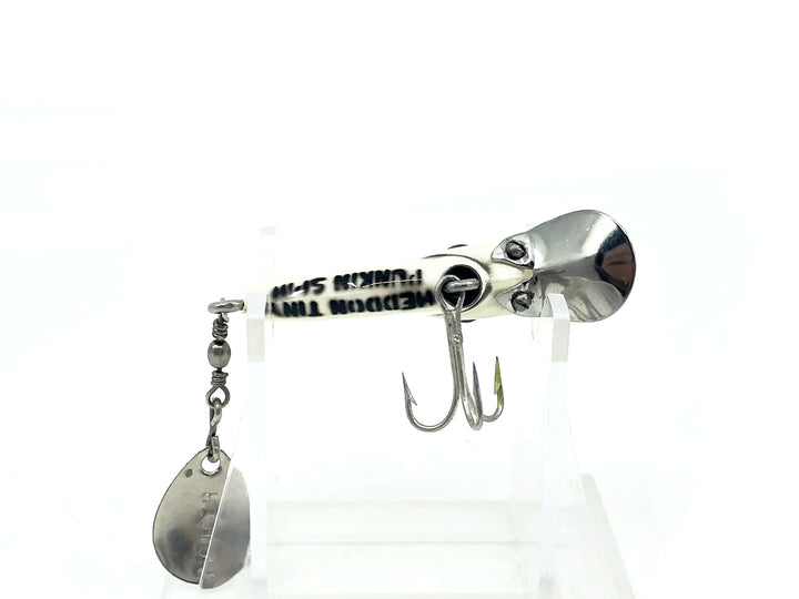 Heddon Punkin Spin 382 YPR Yellow Back Pearl Belly Color