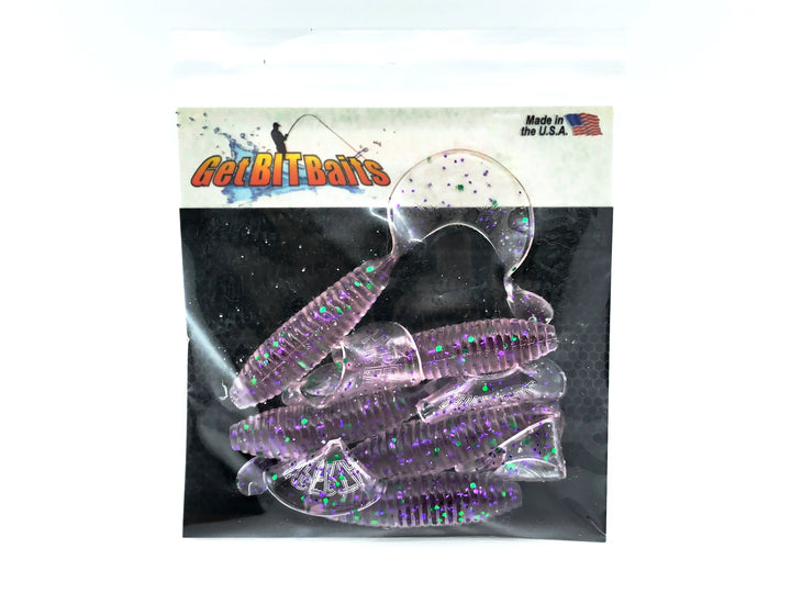 Get Bit Baits X Viper Hyper Tail 4", Cotton Candy Color