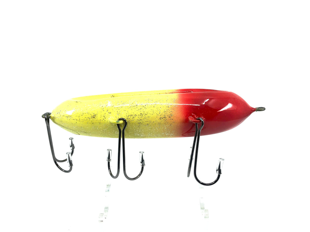 Musky Dan (XXX Lures) Chippewa Bait, Silver Flitter/Red Head Color