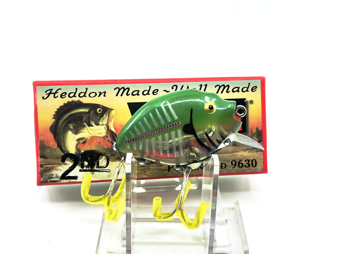Heddon 9630 2nd Punkinseed X9630GF Greenfish Shore Color New in Box