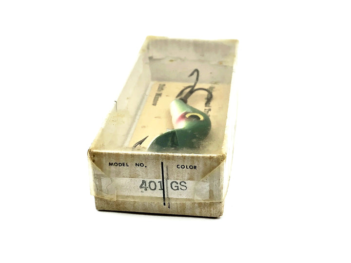 Oster's Model No. 400 Tuffe Minnow, Green Shad Color w/Box