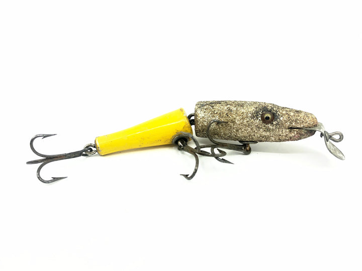 Creek Chub 2600 Jointed Pikie Minnow, Color 2600Y Yellow Pickerel