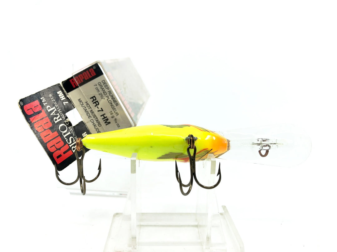 Rapala Risto Rap RR-7, HM Hot Mustard Color w/Box