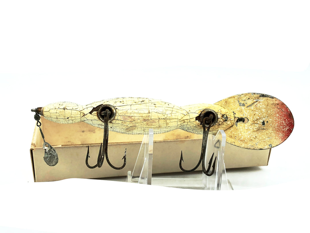 Bomber Wooden Waterdog 1700 Series, #40 Silver Shad Color with Box