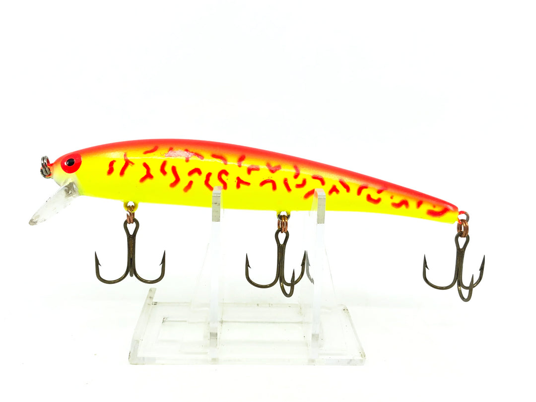Bomber Long A 15A, Special Order FYFD Chartreuse Body Black Orange/Coachdog Color