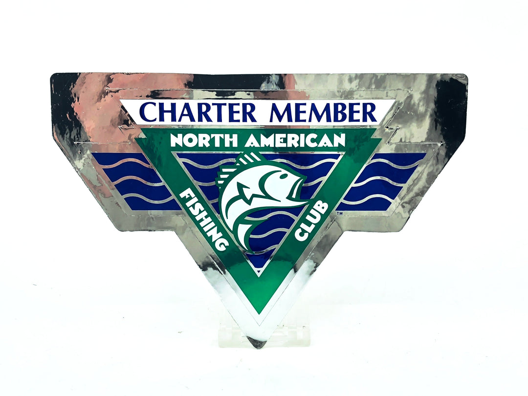 North American Fishing Club Charter Member Sticker