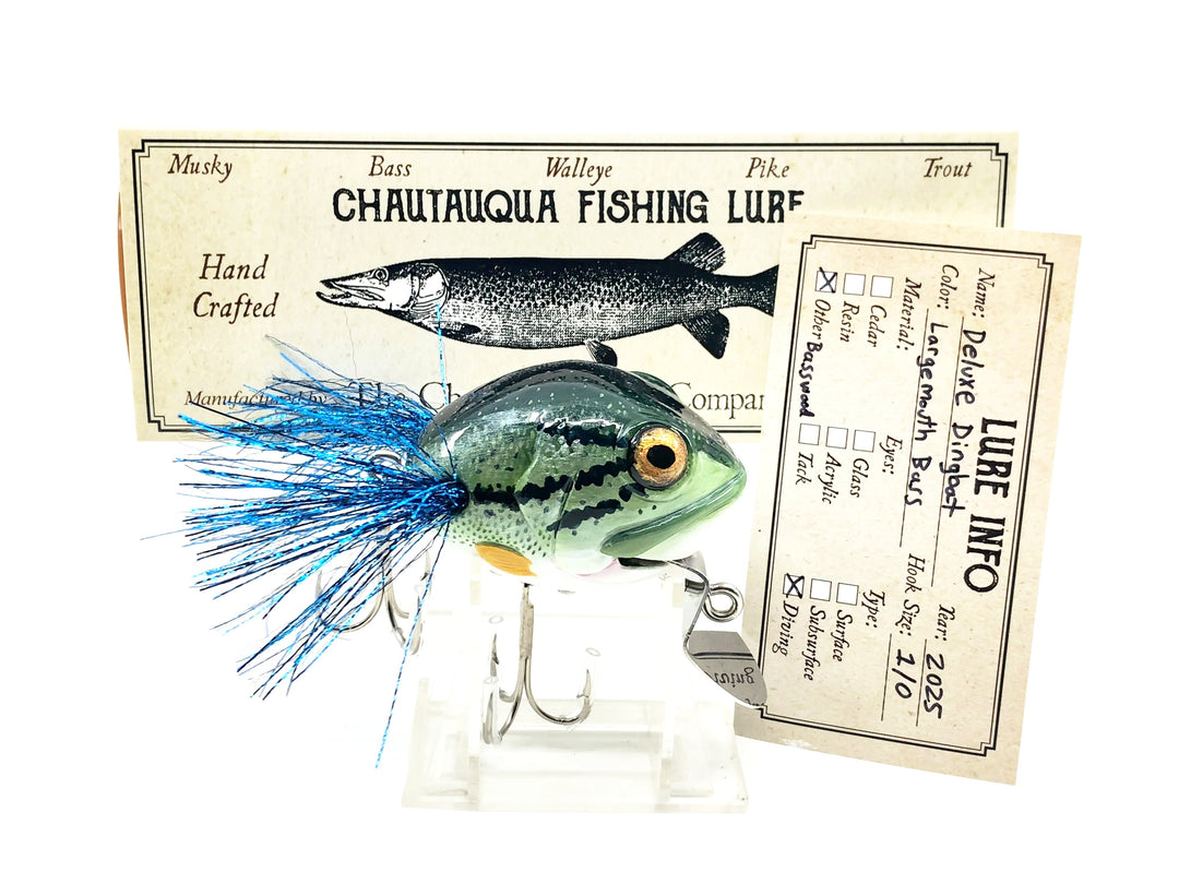 Chautauqua Deluxe Dingbat, Largemouth Bass Color
