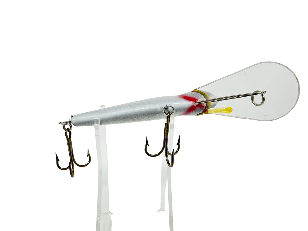 Hooker Tackle Co. G & M Shad Deep Diving, Silver/Black Color