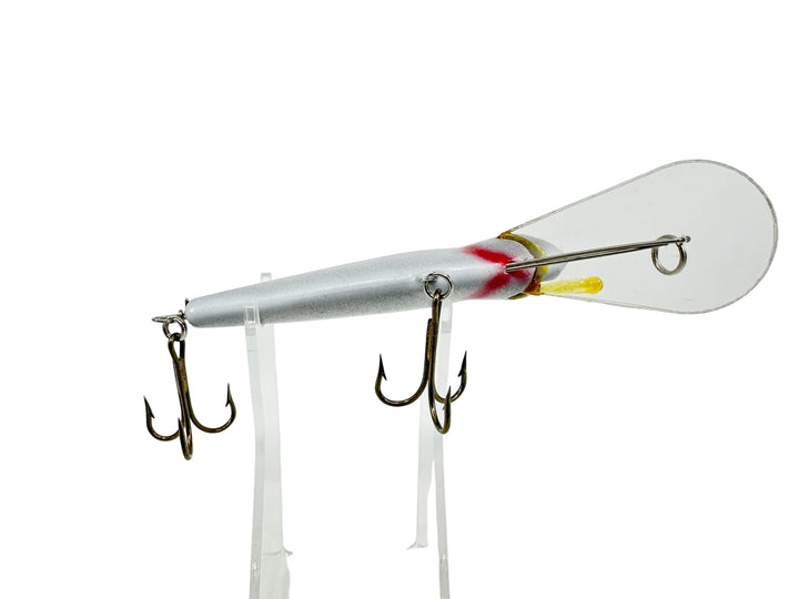 Hooker Tackle Co. G & M Shad Deep Diving, Silver/Black Color