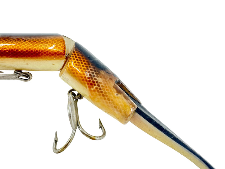 Fred Arbogast A.C Plug Wag Tail, Brown Scale Color