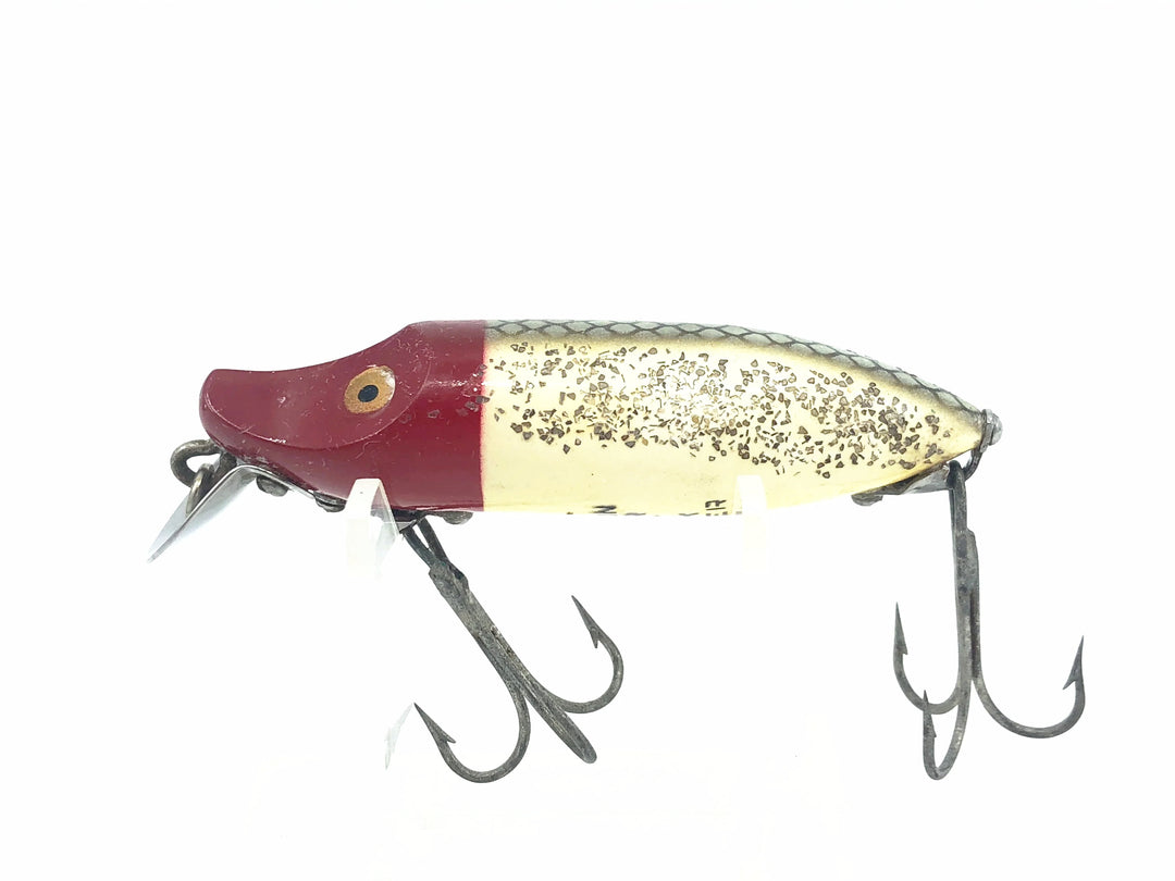 Heddon River Runt Spook Floater 9400, RHF Red Head Flitter Color