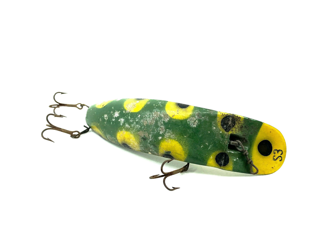 Helin Flatfish S3, FR Frog Color- Vintage Plastic