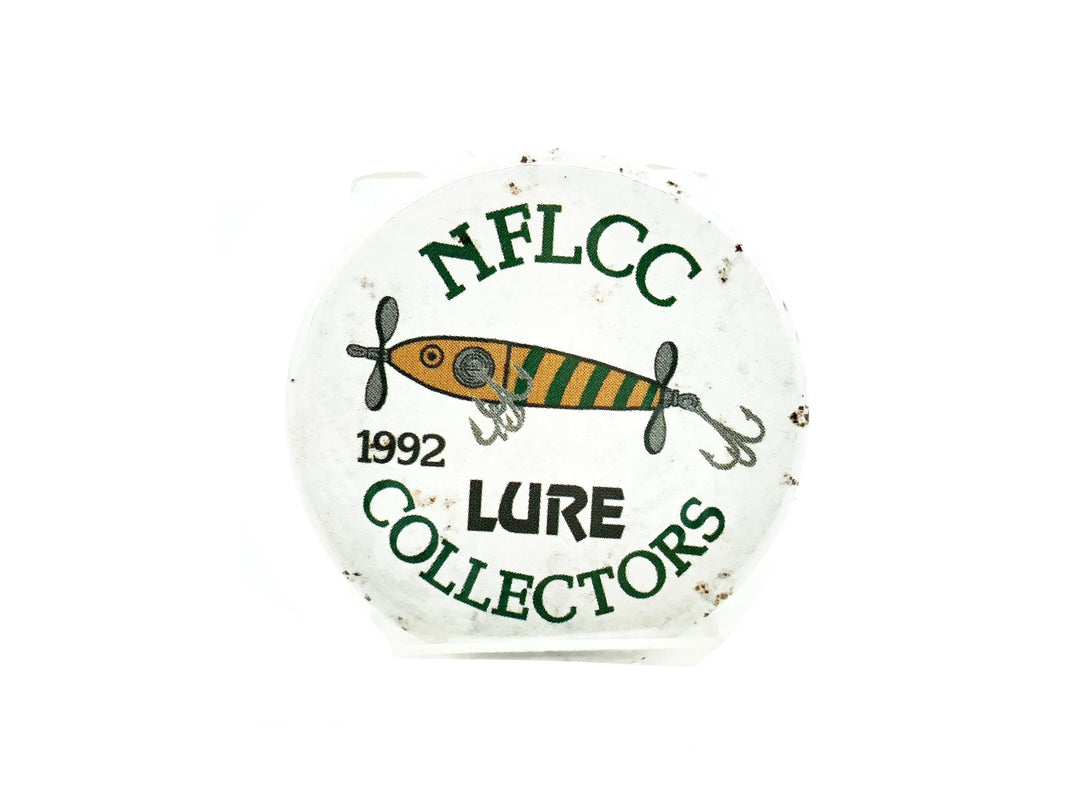 NFLCC Tackle Collectors Charmer Lure 1992 Button