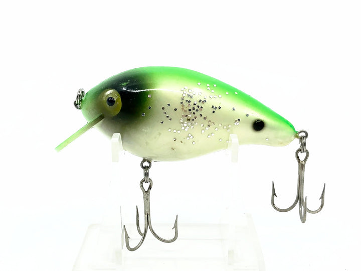 Roger's Big Jim, Fluorescent Green/Silver Flitter Color