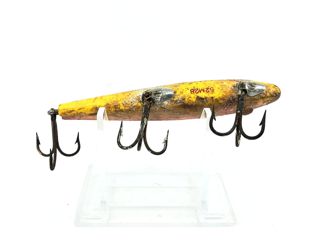 L & S Mirrolure 52M "Sinking Twitchbait", Red/Gold Scale Color