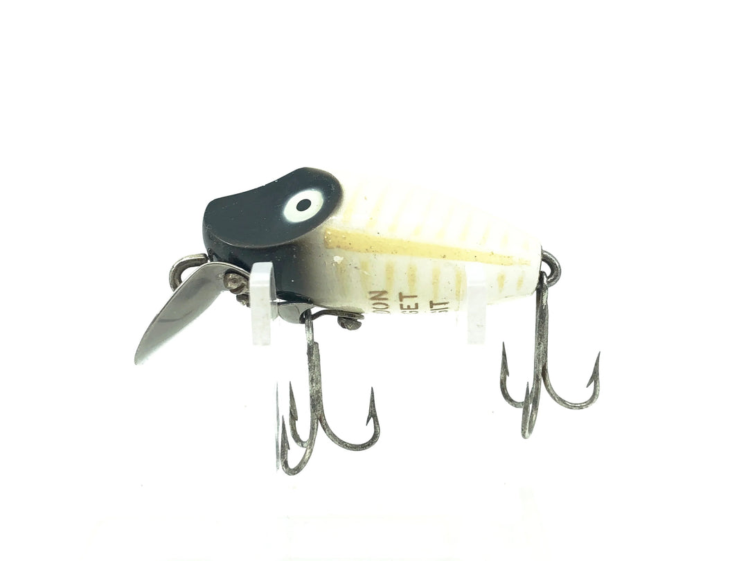 Heddon Midgit Digit River Runt Spook 9020, SR-XBY Spook Ray, Black & Yellow Color