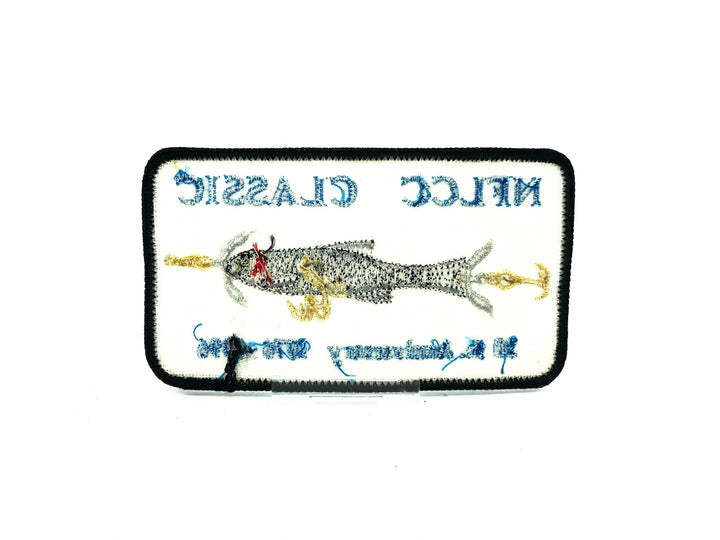 NFLCC Classic 20th Anniversary Shakespeare Evolution Minnow 1976-1996 Patch